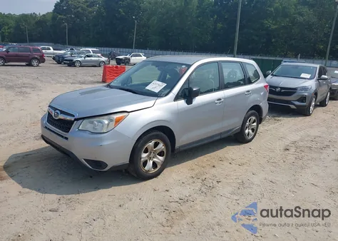 2015 Subaru Forester 2.5I из США, поврежденный, VIN JF2SJAAC9FH482807